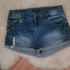 Blu jeans short ,Forever 21 ,size 27